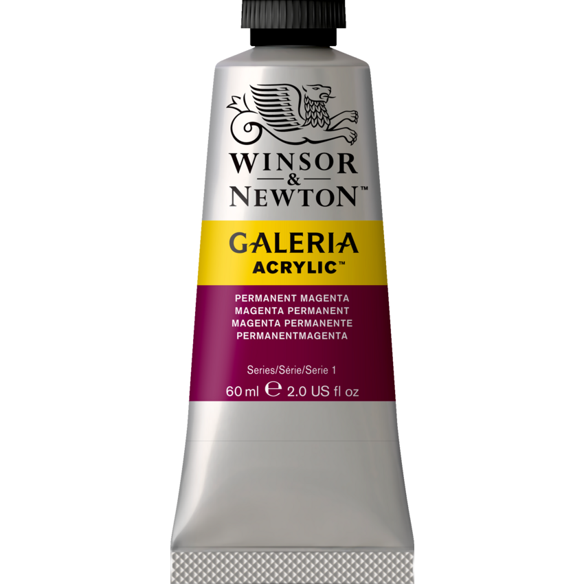 Winsor & Newton® Galeria Acrylic Paint Permanent Magenta 60 mL