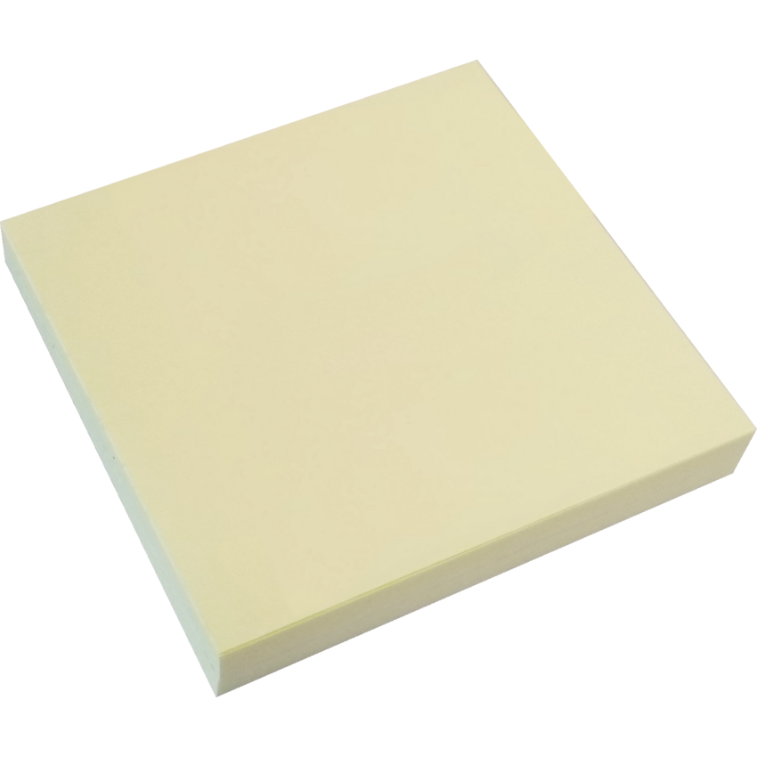 Basics® Pop-up Notes 3" x 3" 100 sheets per pad Yellow 12 pads/pkg