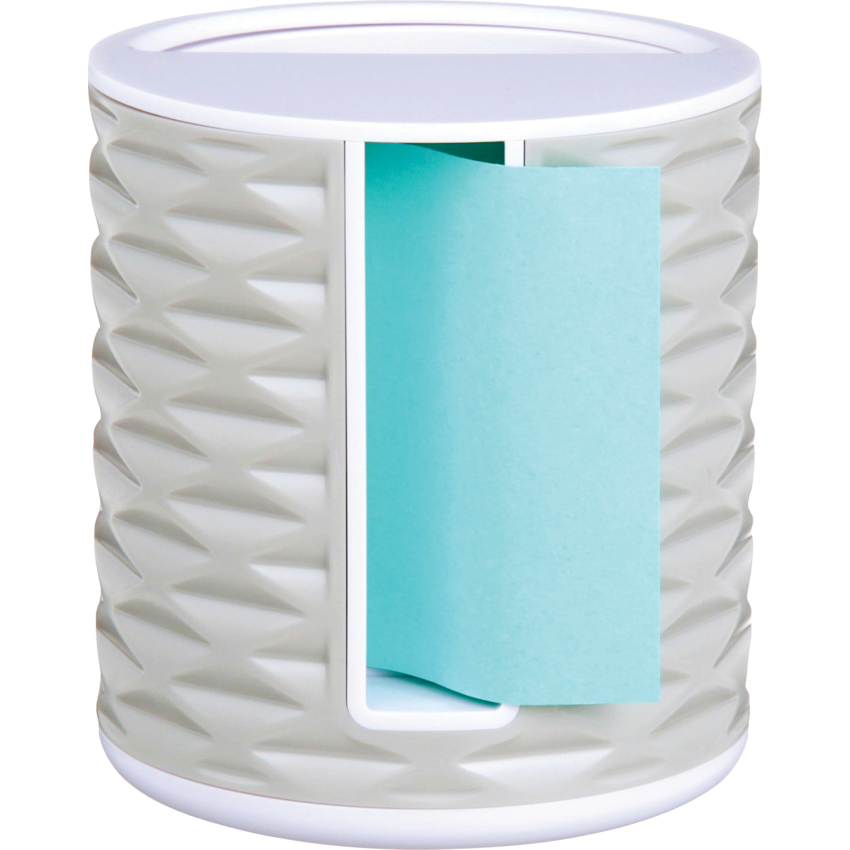 Post-it® Pop-up Vertical Notes Dispenser Light Grey