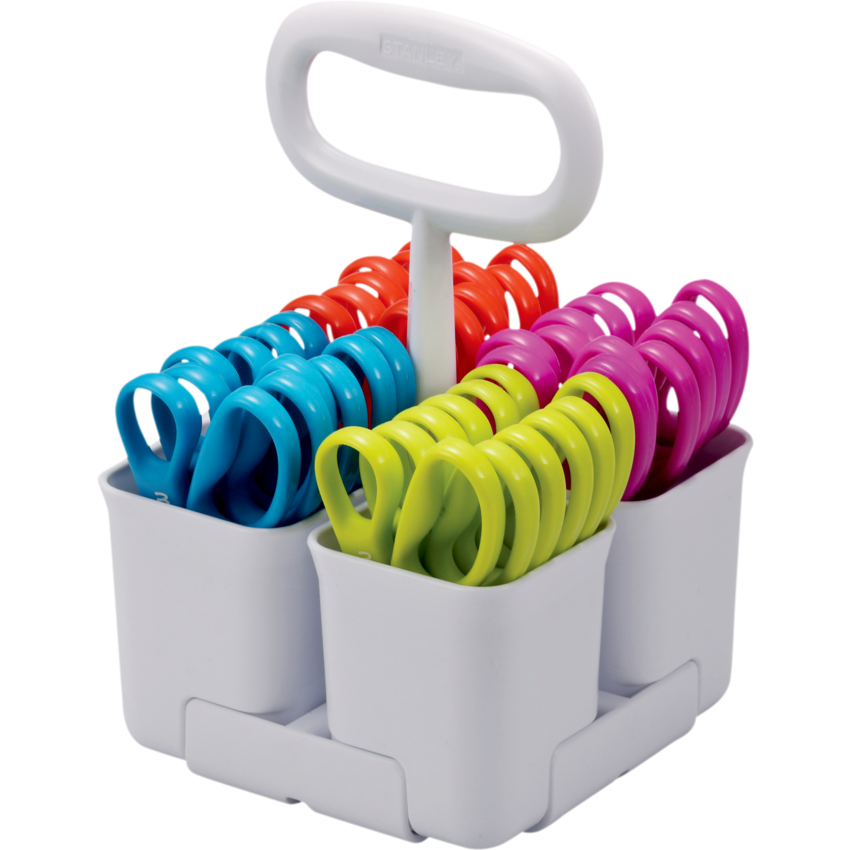 Stanley® Scissor Caddy Blunt tip 5" Assorted Colours