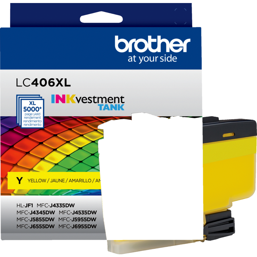 Brother Inkjet Cartridge LC406XLYS High Yield Yellow