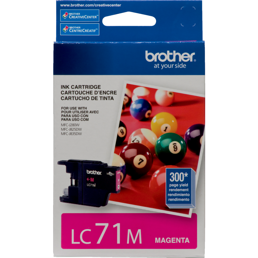 Brother Inkjet Cartridge LC71MS Magenta