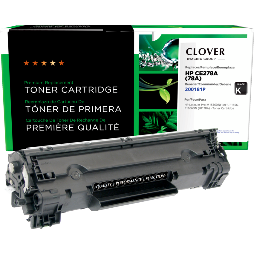 Clover Imaging Remanufactured Laser Cartridge (HP 78A) Black