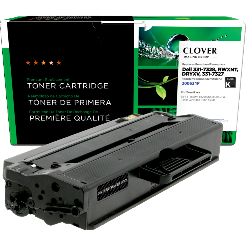 Clover Imaging Remanufactured Laser Cartridge (Dell B1260) High Yield Black
