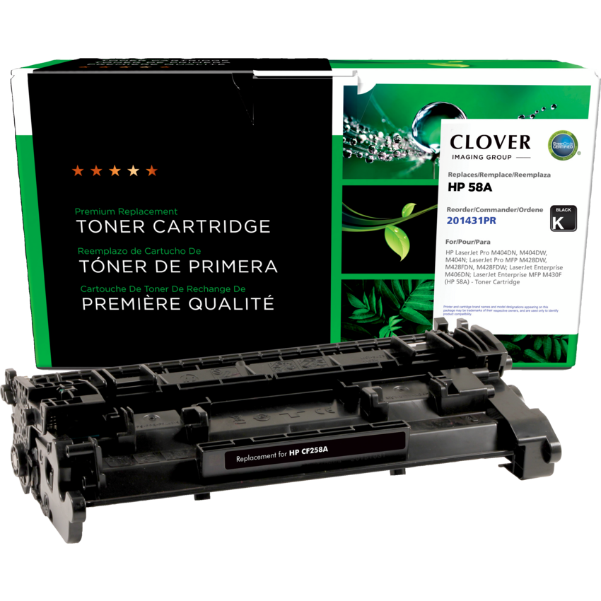 Clover Imaging Remanufactured Laser Cartridge (HP 58A) Black