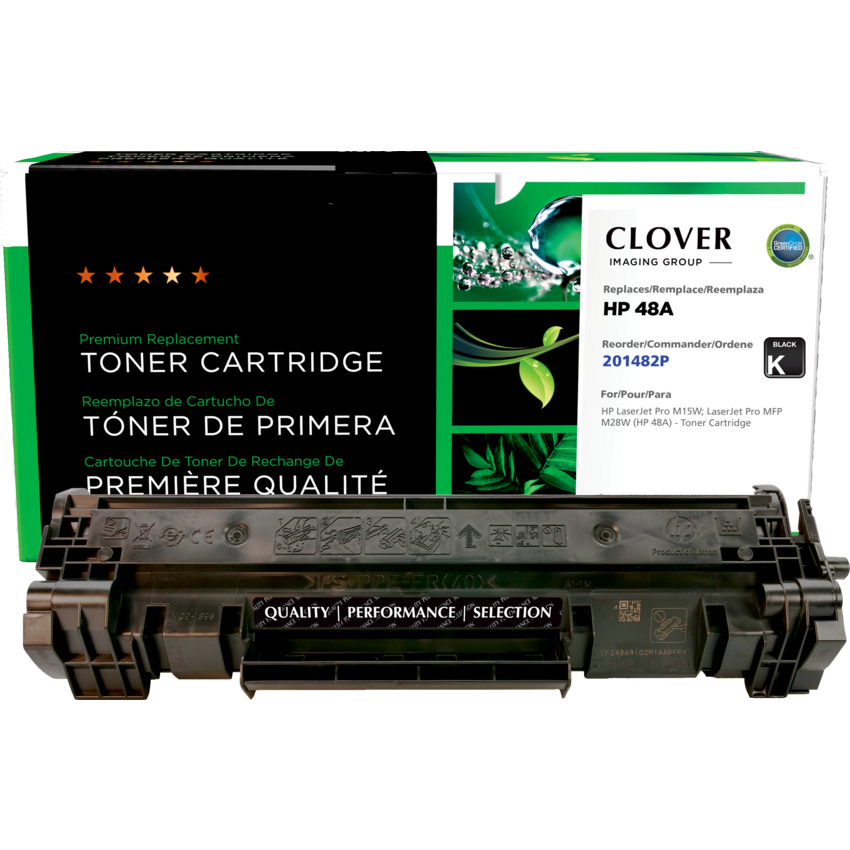 Clover Imaging Remanufactured Laser Cartridge (HP 48A) Black