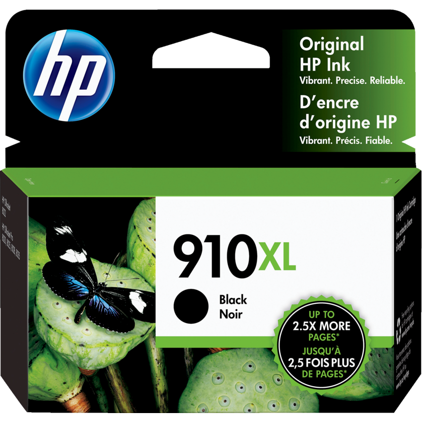 HP Inkjet Cartridge High Yield #910XL Black