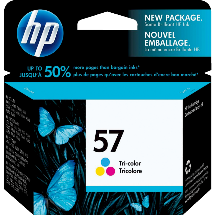 HP Inkjet Cartridge C6657AN #57 Colour