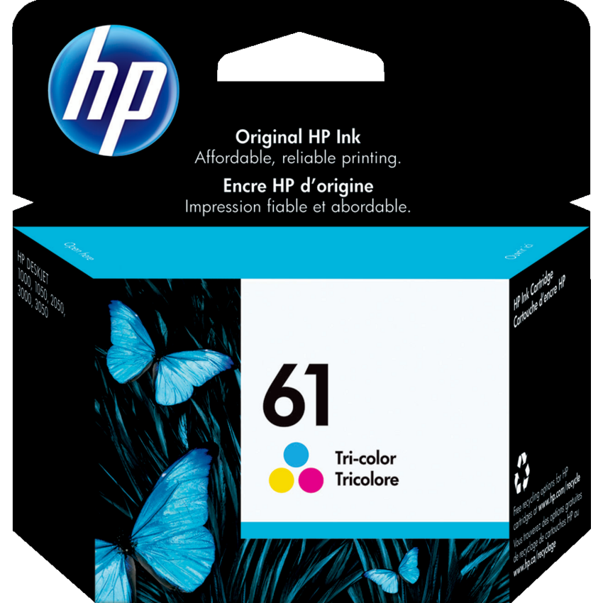 HP Inkjet Cartridge CH562WN #61 Tricolour