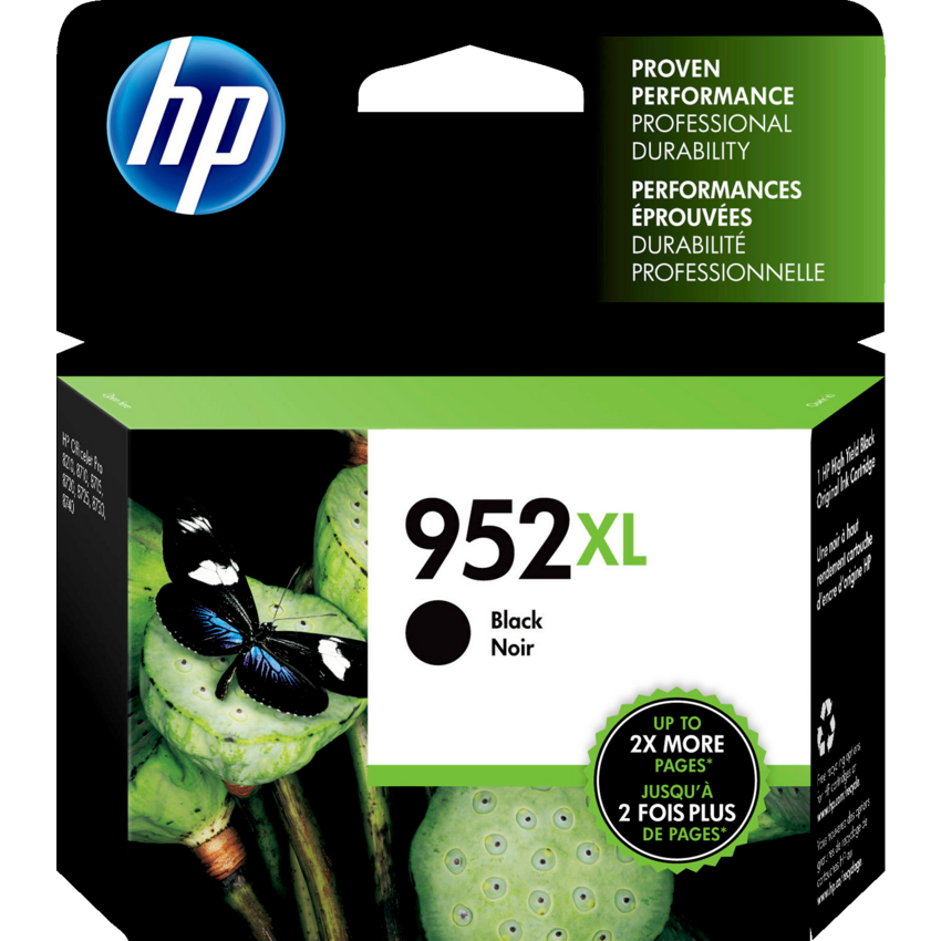 HP Inkjet Cartridge #952XL Black