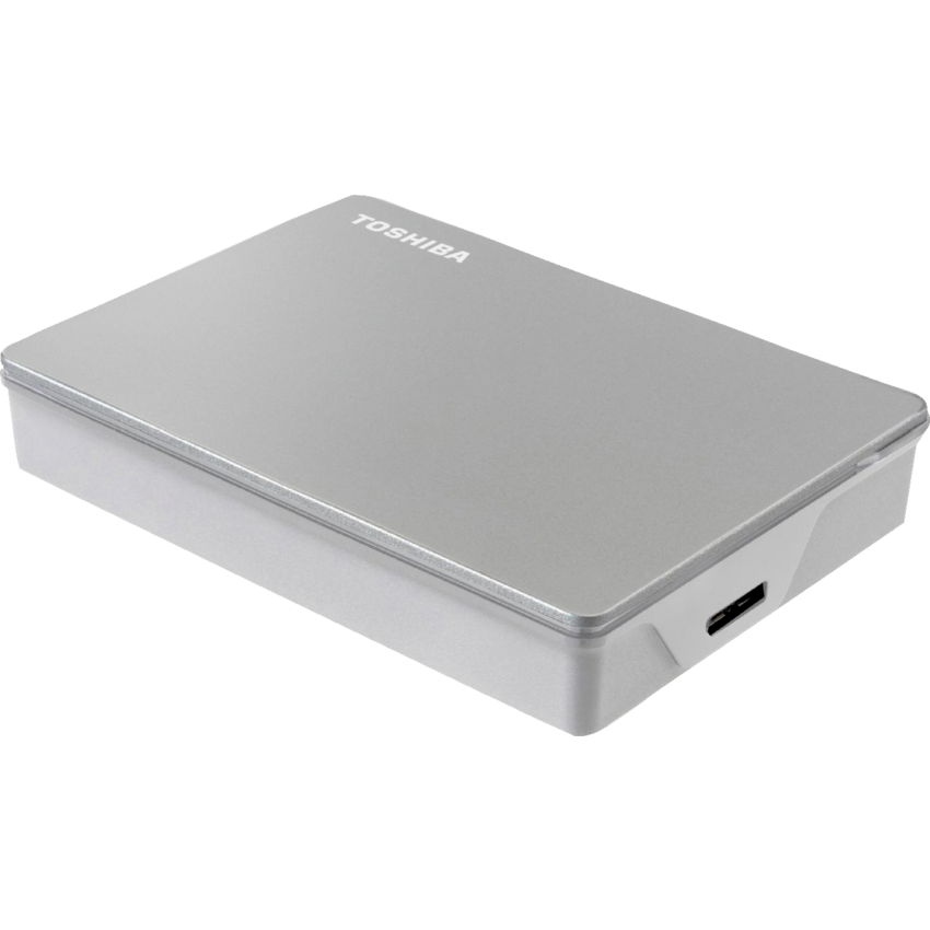 Toshiba Canvio® Flex Portable Hard Drive 4TB Silver