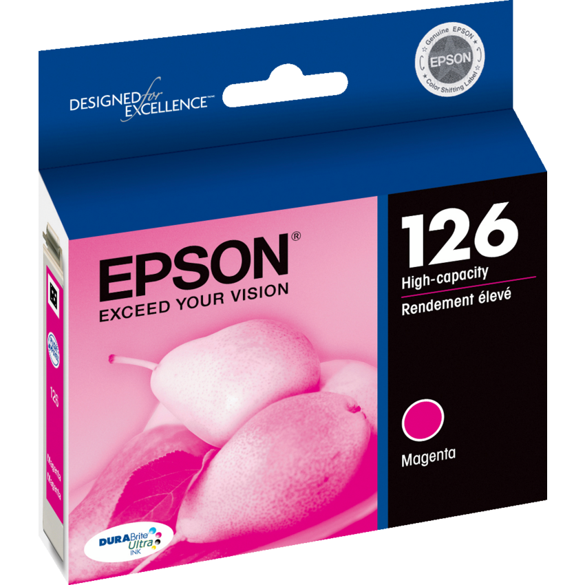 Epson® Inkjet Cartridge High Yield #126 Magenta