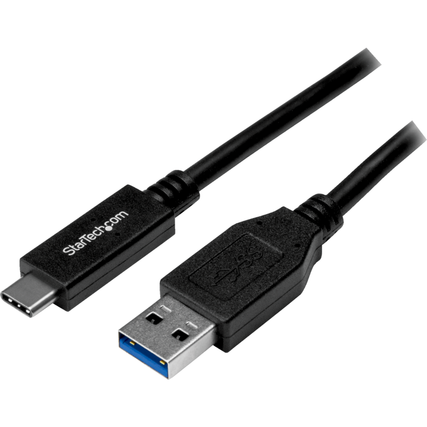 StarTech Slim Micro to USB Cable 6ft Black