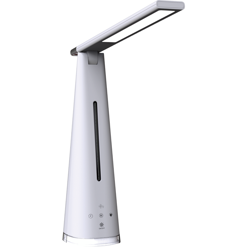 DAC® LED Desk Lamp with HEPA Air Purifier White