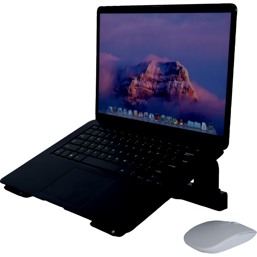 DAC® Notebook Stand with USB Hub Black