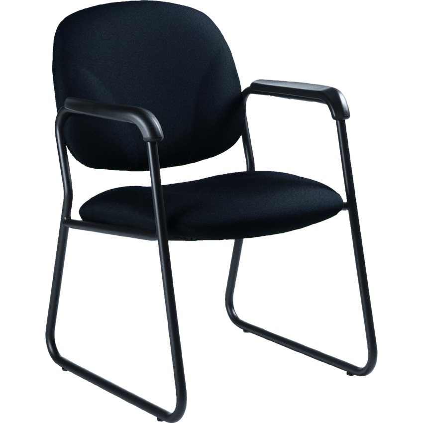 Global® Solo® Guest Chair with Arms Jenny Ebony