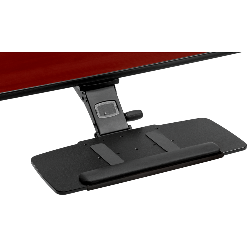 Global® Articulating Keyboard Tray Slim Fit Mechanism 27"W x 11"D Black
