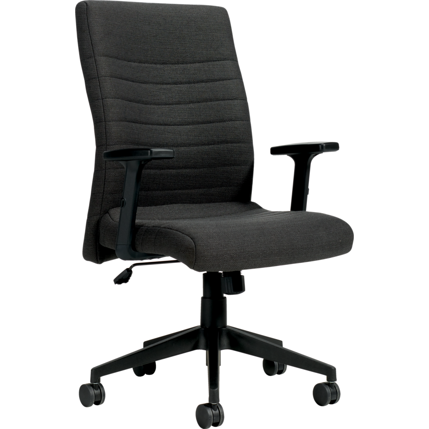 Offices to Go® Carleton Tilter Chair High Back Graphite