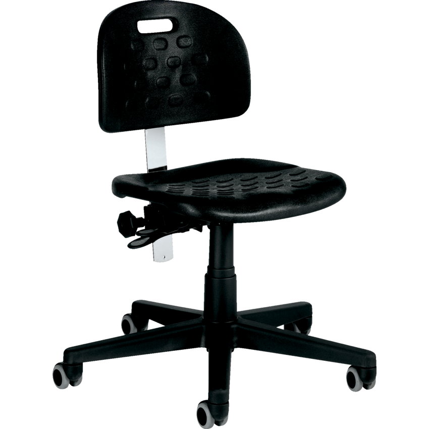 Global® Minotaur Series Stool Low Back Task Black