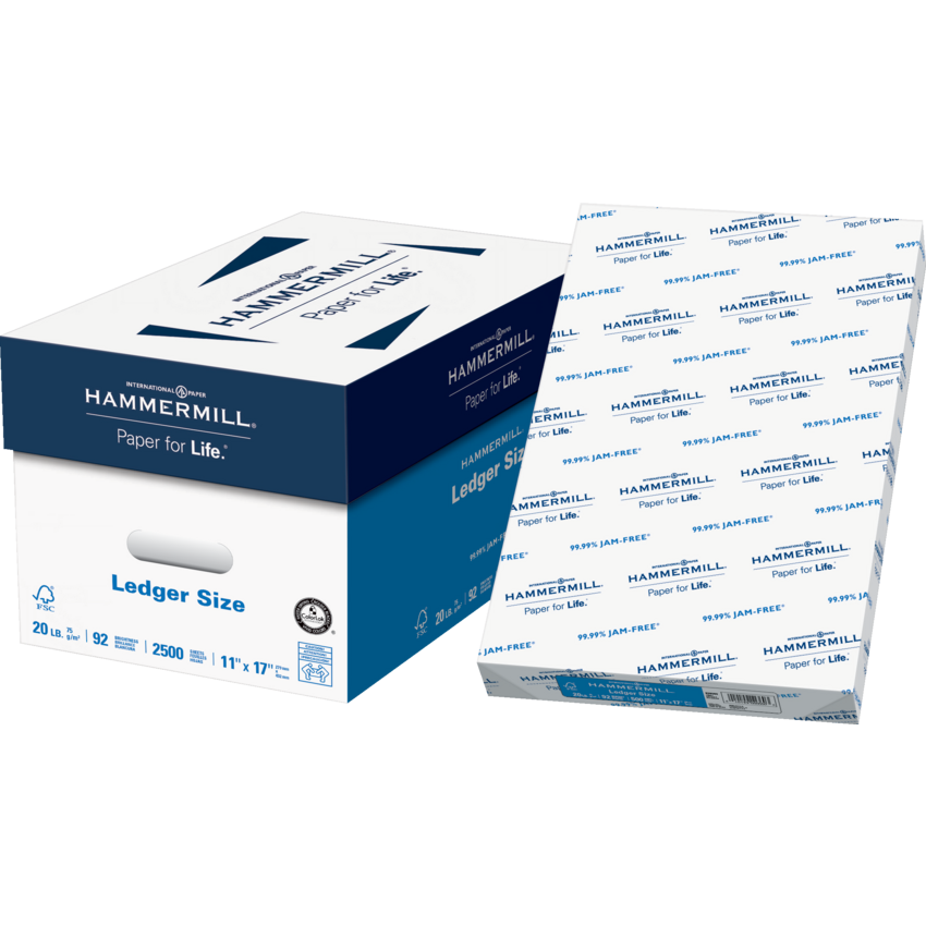 Hammermill® Copy Paper 11" x 17" 500 sheets/pkg