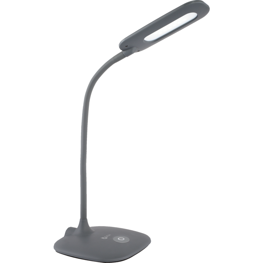 OttLite® Wellness Series® Flexible Soft Touch LED Desk Lamp Grey