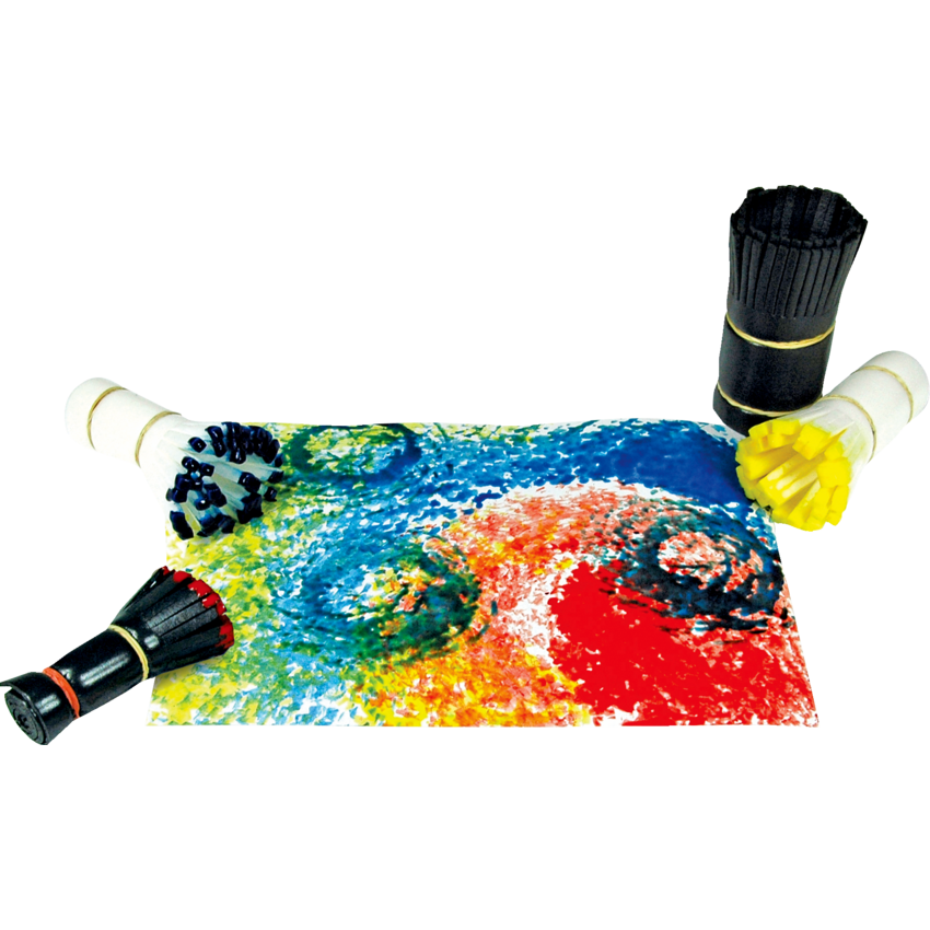 Roylco Floppy Foam Brushes 6/pkg