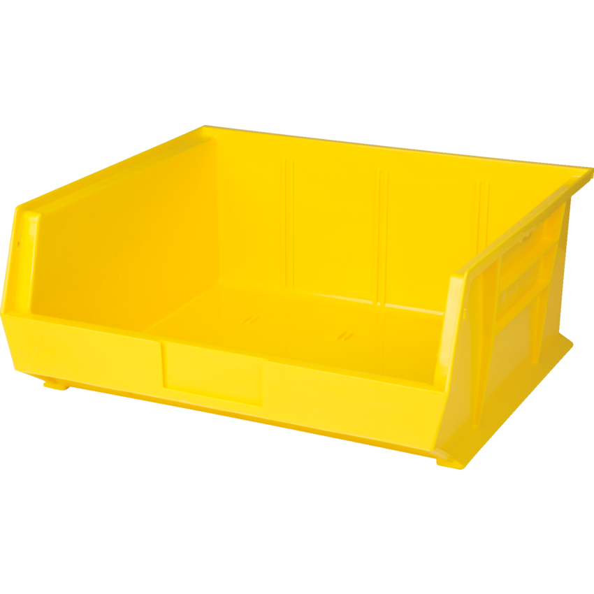 Kleton® Stack and Hang Bin 16-1/2"W x  14-3/4"D x 7"H Yellow