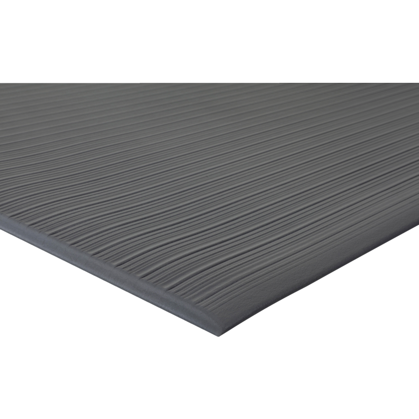 Genuine Joe Air Step Anti-Fatigue Mat 60" x 36" x 3/8" Black