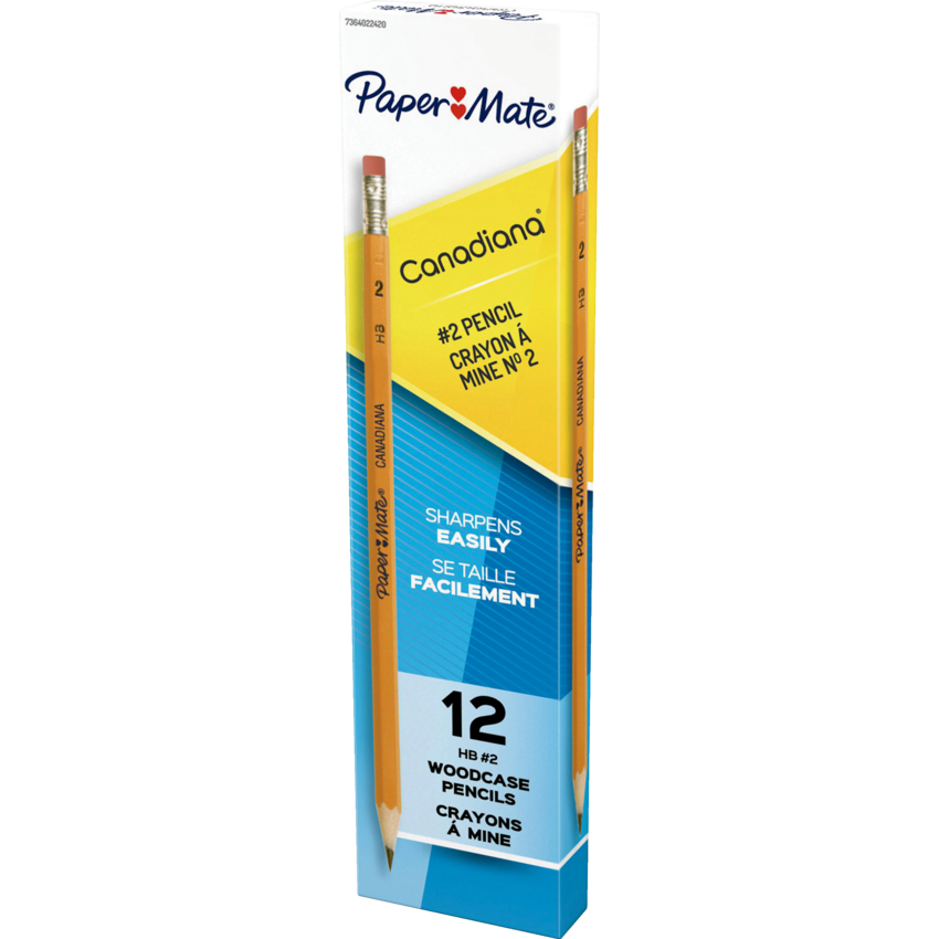 Paper Mate® Canadiana® Pencils HB 12/box