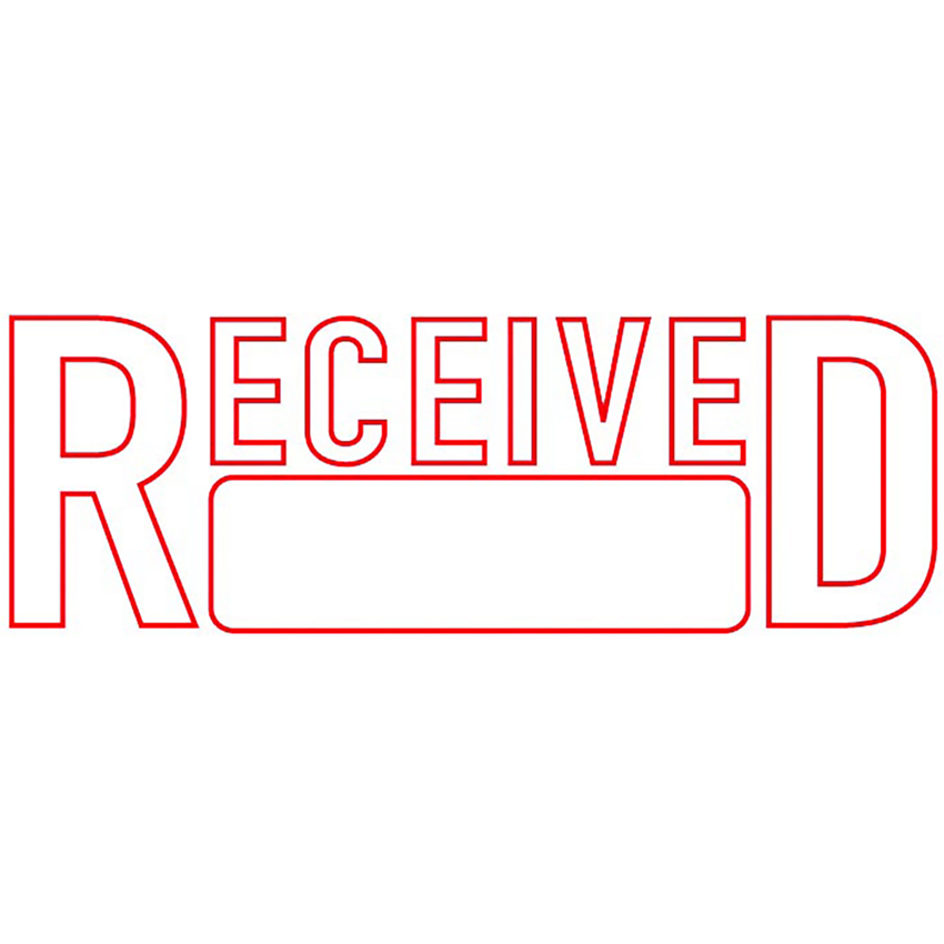 Trodat® Printy 4911 Self-Inking Message Stamp with Window RECEIVED