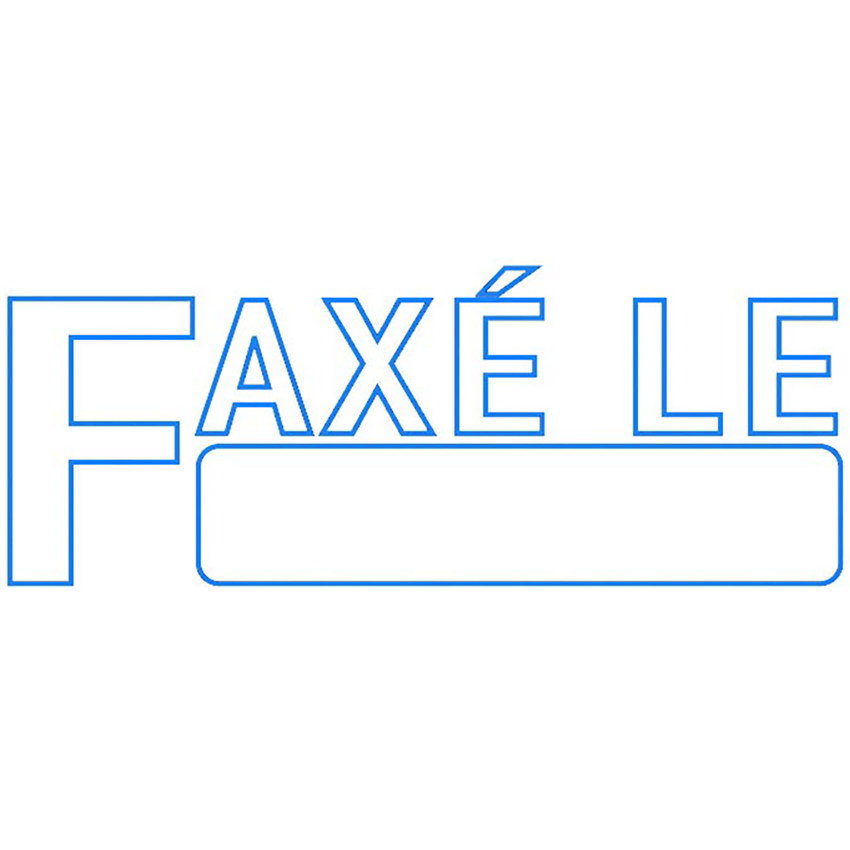 Trodat® Printy 4911 Self-Inking Message Stamp with Window FAXE LE