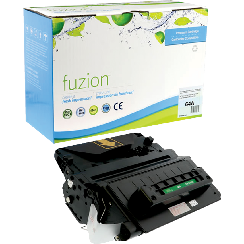 fuzion™ Compatible Laser Cartridges (HP CC364A) Black