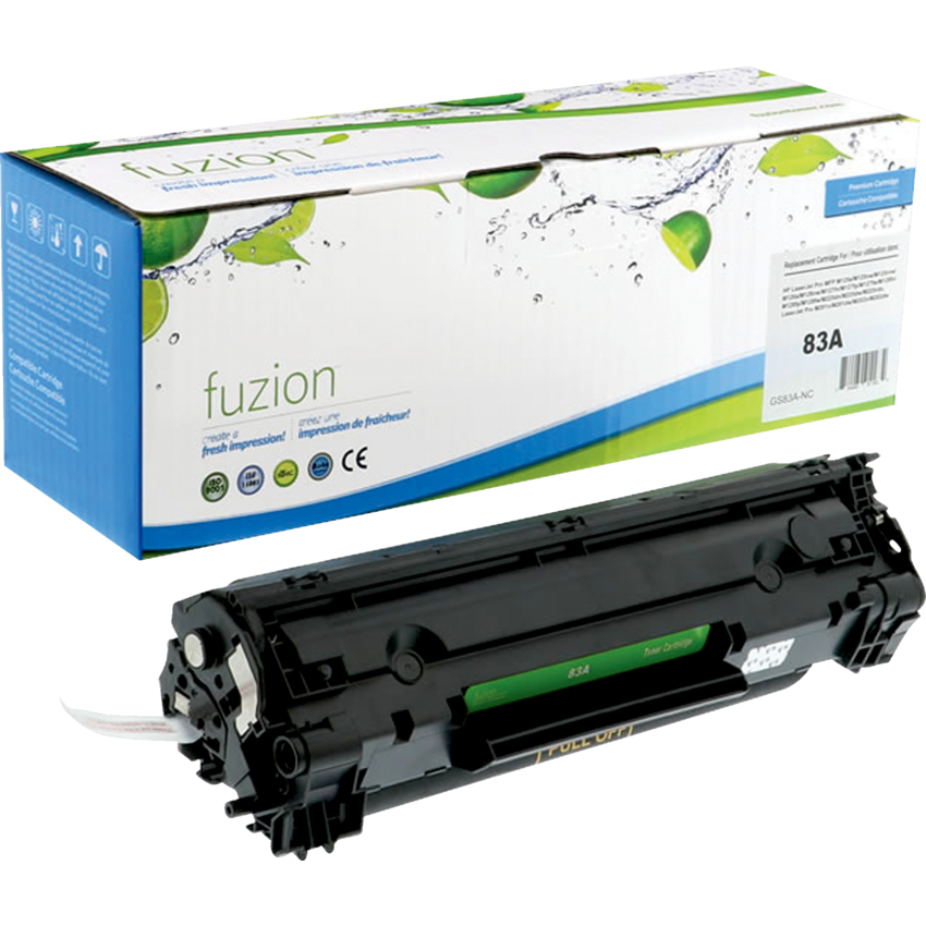fuzion™ Compatible Laser Cartridges (HP CR283A) Black