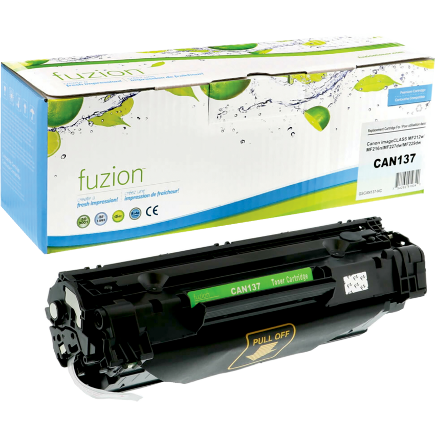 fuzion™ Compatible Laser Cartridges (Canon OEM# 137) Black