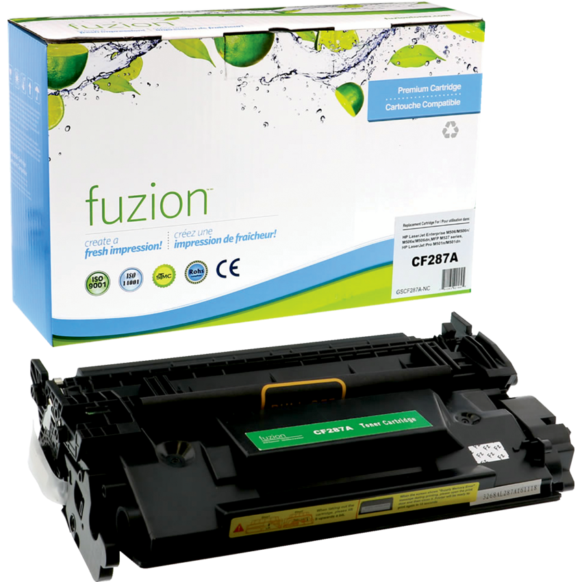 fuzion™ Compatible Laser Cartridges (HP CF287A) Black
