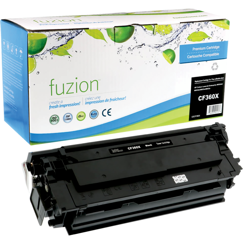 fuzion™ Compatible Laser Cartridge (HP CF360X) Black