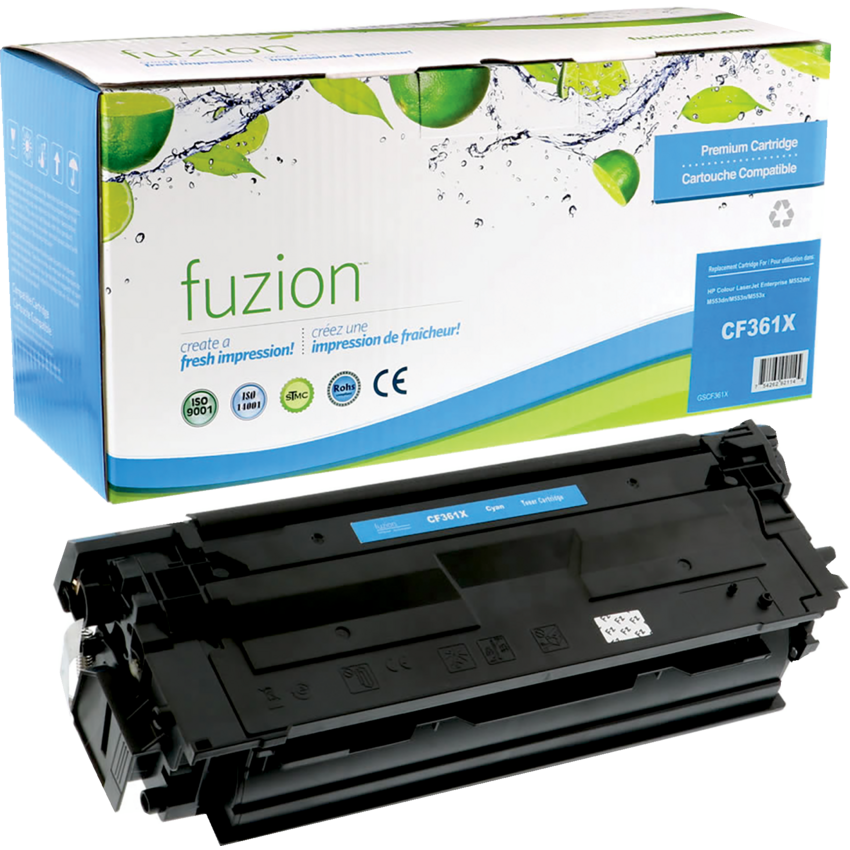 fuzion™ Compatible Laser Cartridge (HP CF361X) Cyan