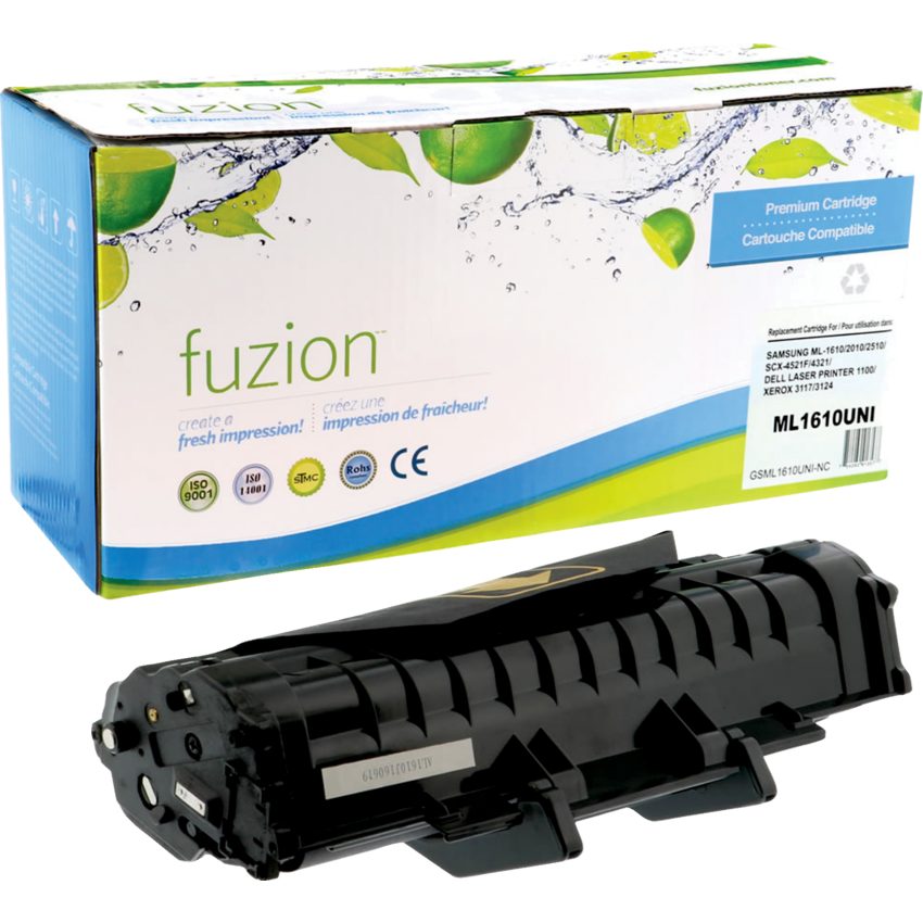 fuzion™ Compatible Laser Cartridges Samsung (OEM#  ML1610D3) Black