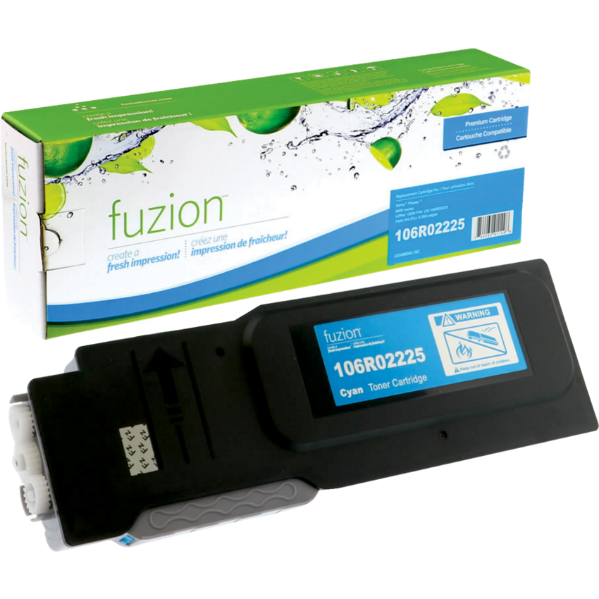 fuzion™ Compatible Laser Cartridges Xerox (OEM# 106R02225) Cyan