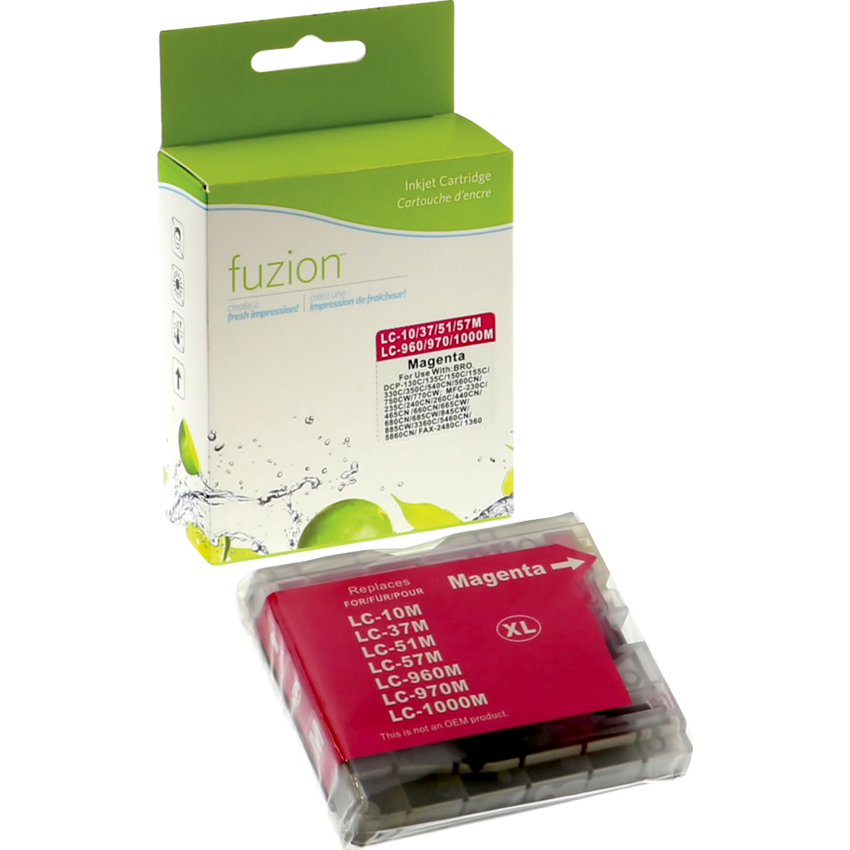 fuzion™ Compatible Inkjet Cartridge (Bro LC51C, LC 51) Magenta