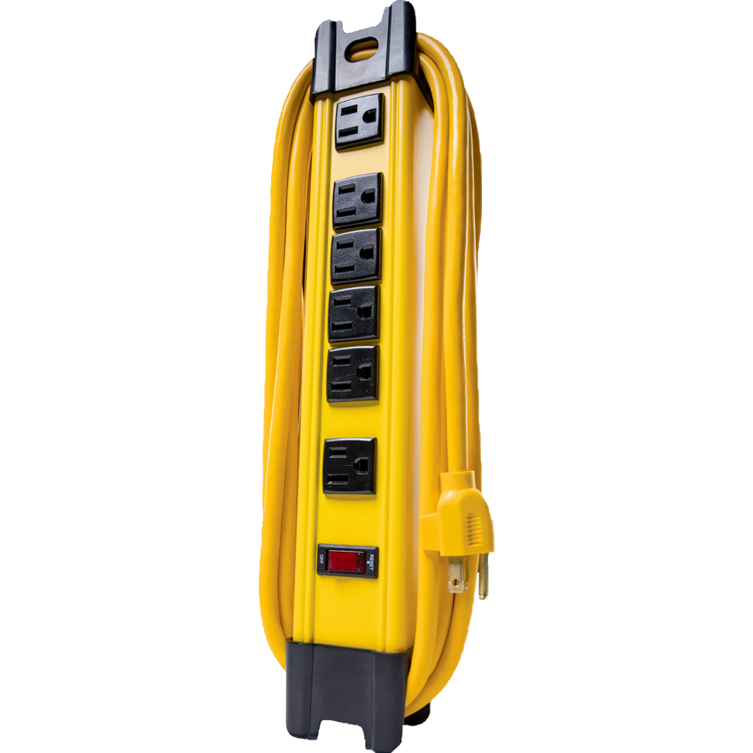 Woods® Pro Workshop Power Block™ 6 Outlets