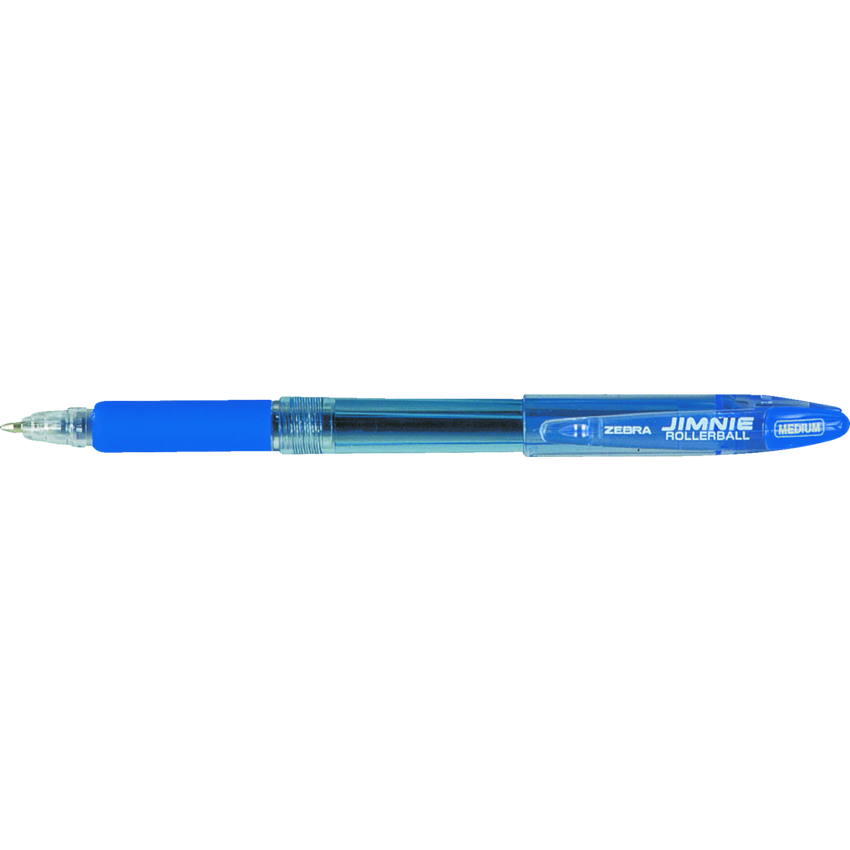 Zebra Jimnie® Gel Rollerball Pen 0.7 mm Blue 12/box