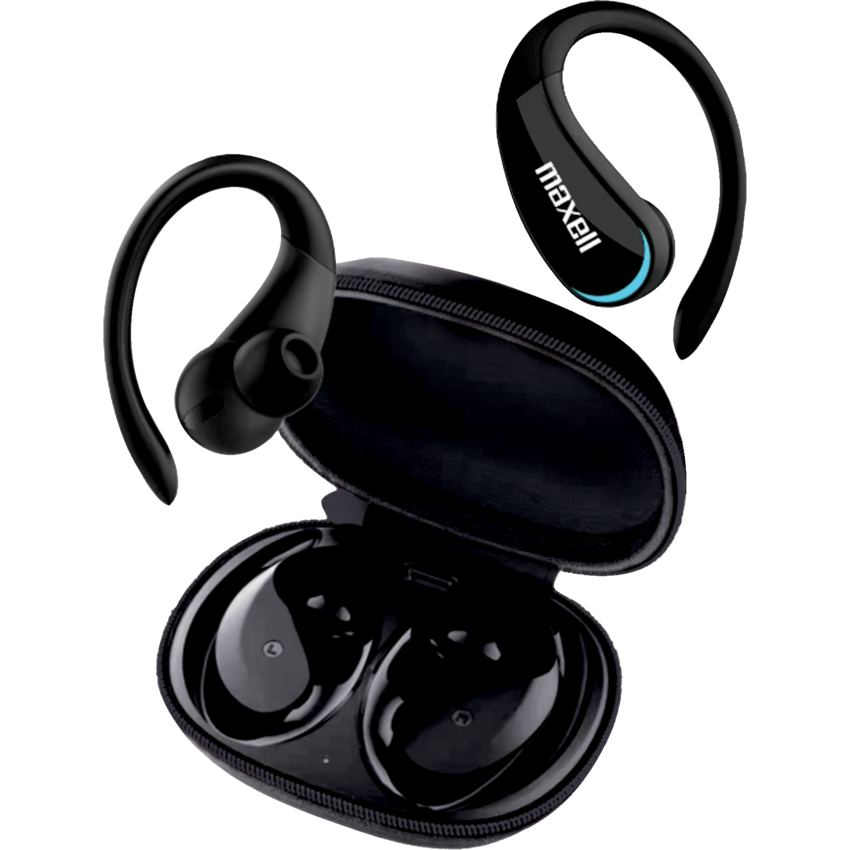 Maxell Sync Up True Wireless Earbuds Black